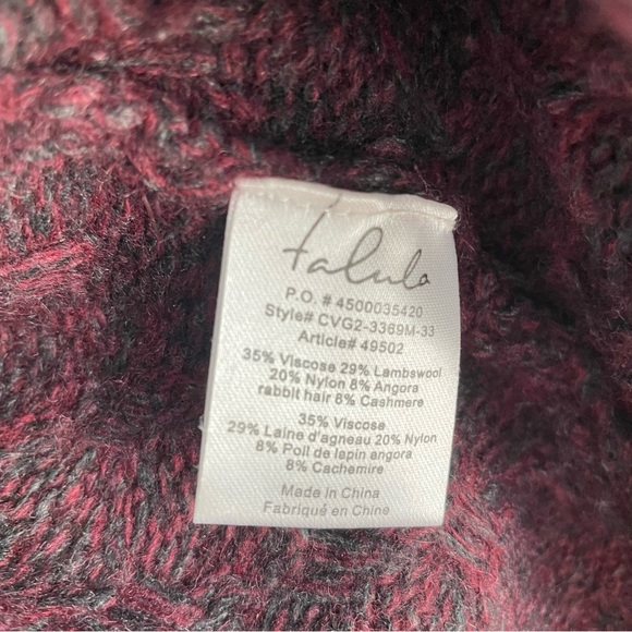 Aritzia TALULA Burgandy Cardigan - Picture 9 of 12